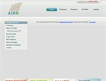 Tablet Screenshot of airopvc.com.br
